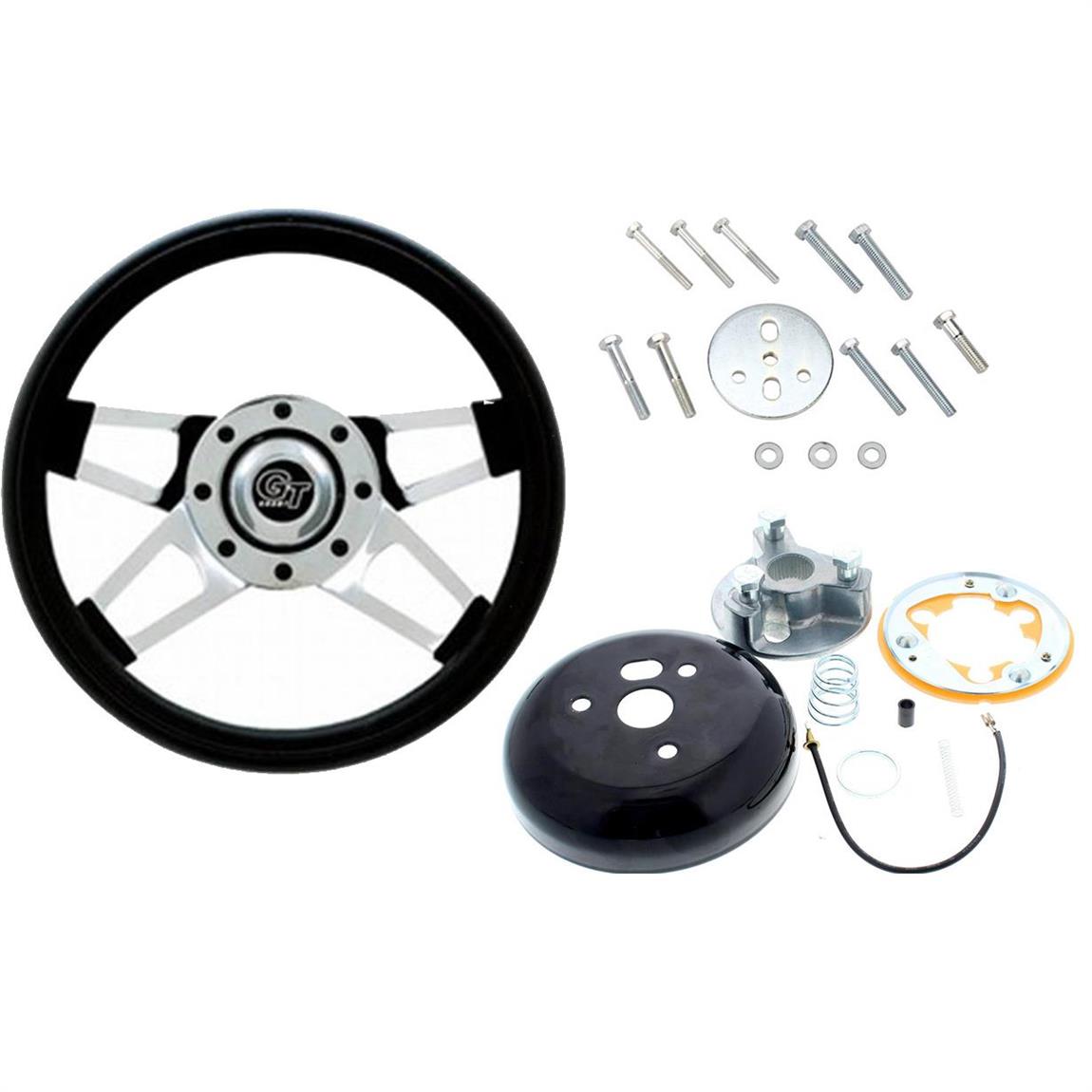 Grant 440 Challenger GT Steering Wheel, 13-1/2 Inch w