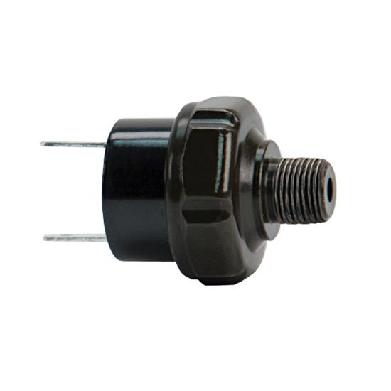 Pressure Switch, 1/8" M NPT Port, 1/4" Spade Connectors (165 PSI On, 200 PSI Off)