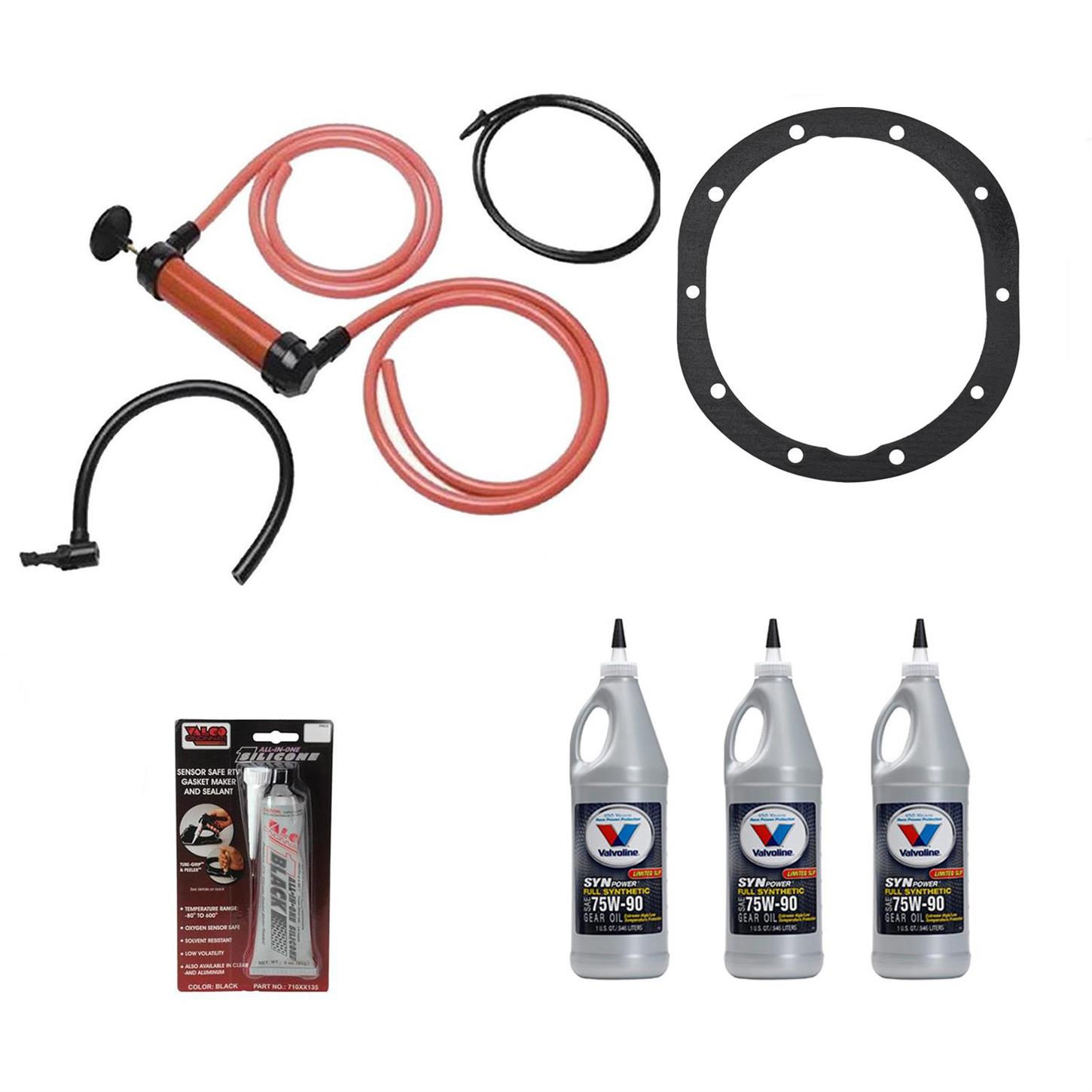 Valvoline VV975 75W90 Synpower Gear Oil Change Kit, Ford 9 Inch