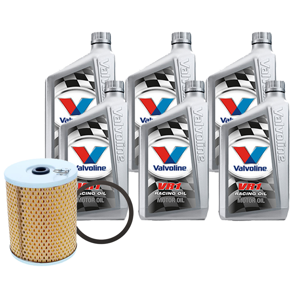 Valvoline 822347 VR1 20W50/Beehive Filter Flathead Oil Change Kit