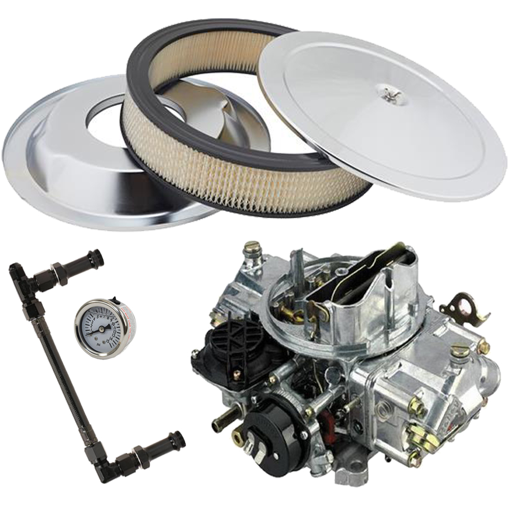 Holley 0-80570 Avenger 570 CFM 4BBL Carburetor w/Install Kit