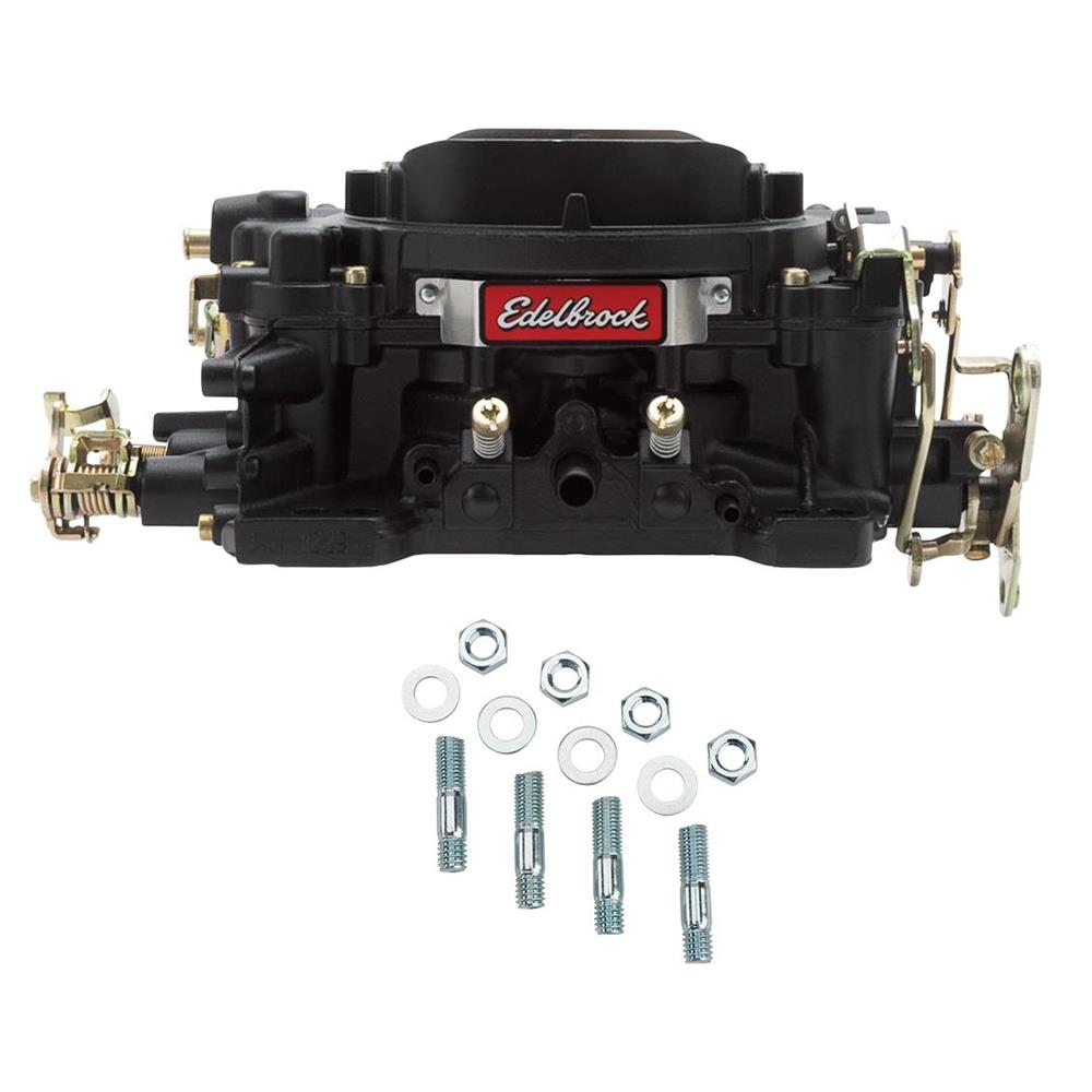 Edelbrock 14053 Performer 600 CFM Manual Carburetor/Stud Kit