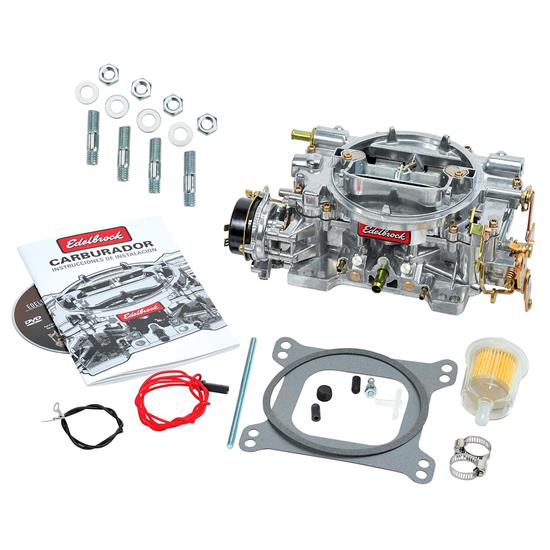 Edelbrock 1406 Performer 600 CFM Electric Carburetor/Stud Kit