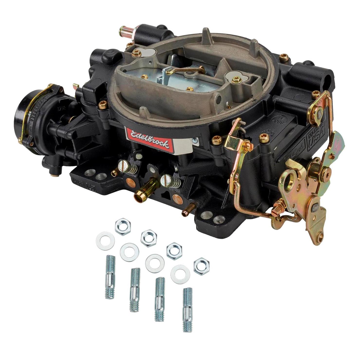 Edelbrock 14063 Performer 600 CFM Electric Carburetor/Stud Kit