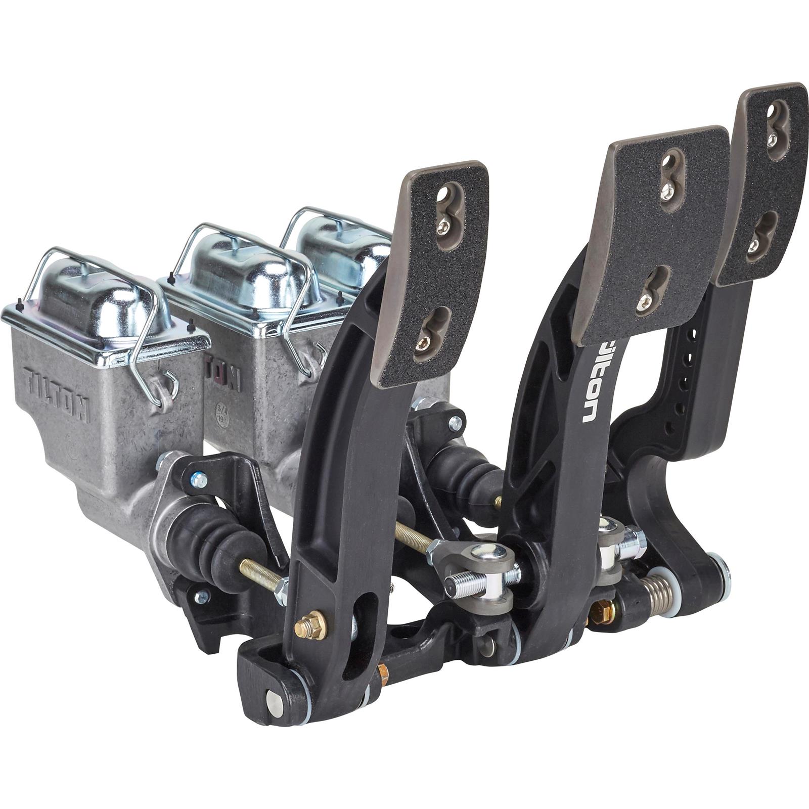 Tilton 72603 3Pedal Floor Mount w/ 73Series Master Cylinders