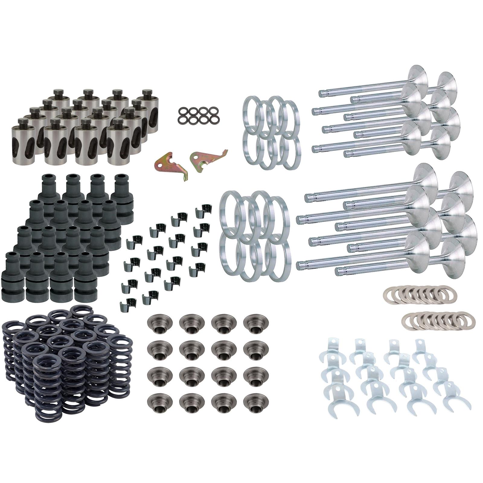 Deluxe Flathead Ford V8 Valve Rebuild Kit, Single Springs