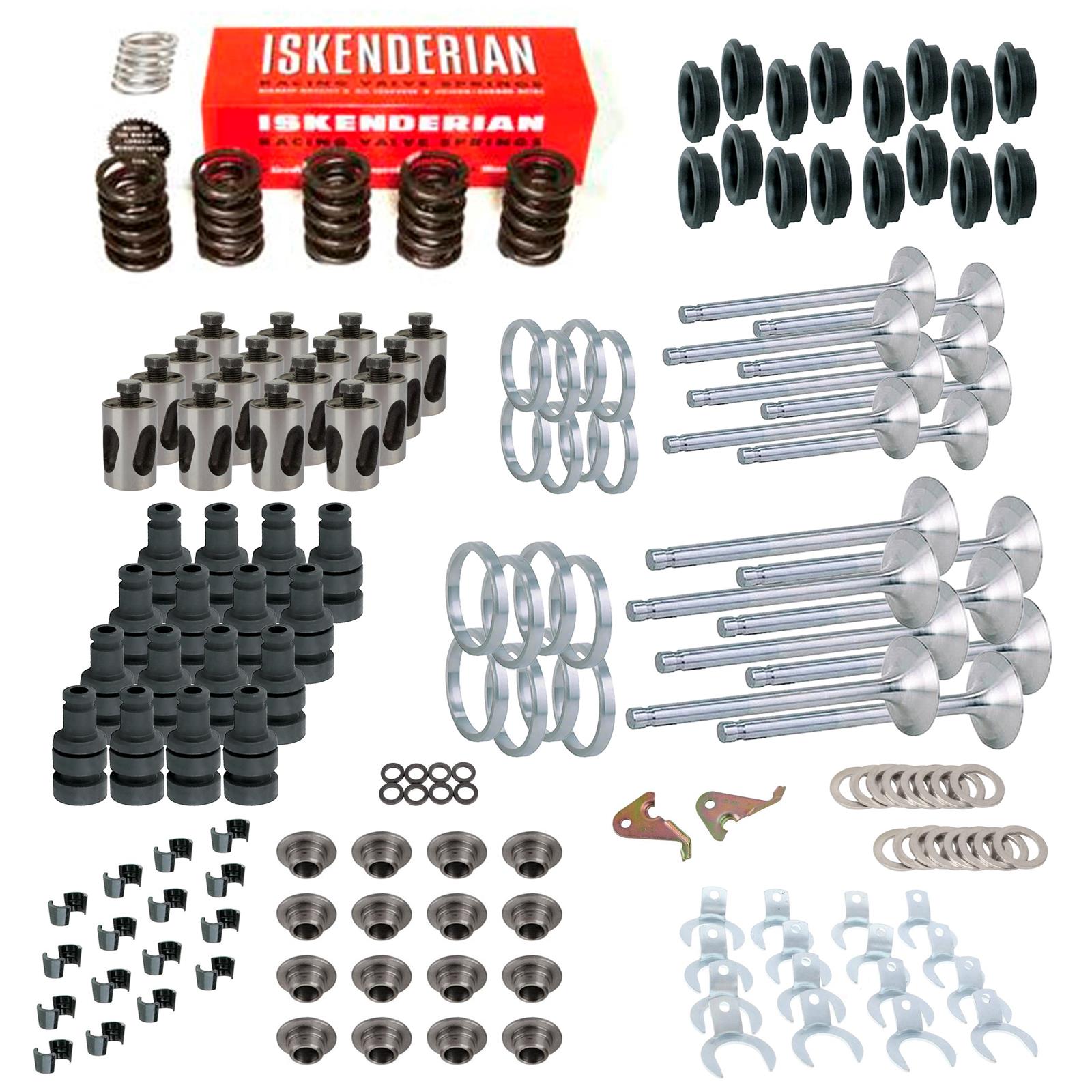 Deluxe Flathead Fits Ford Fits V8 Valve Rebuild Kit, Dual Springs