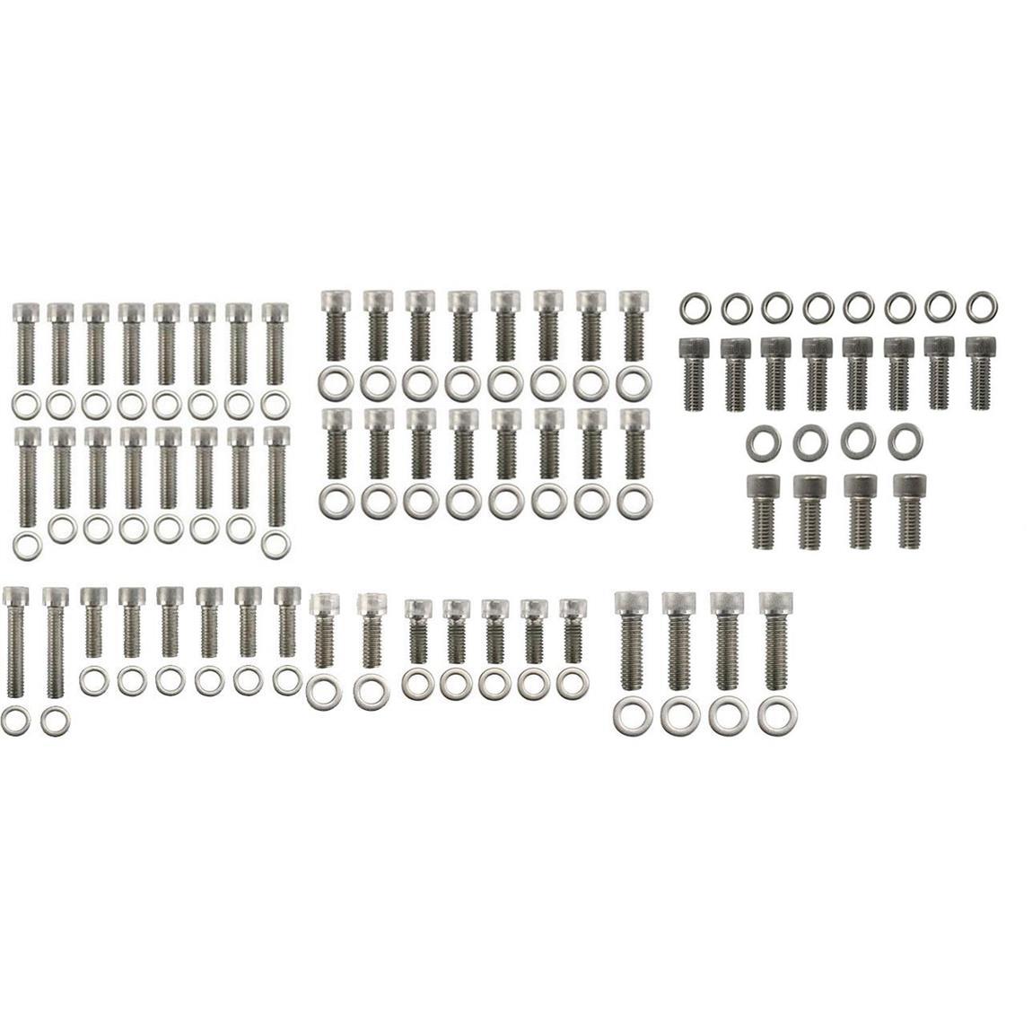 1949-53 Flathead Ford Bolt Kit, Offy-Sharp Intake/Fenton Headers