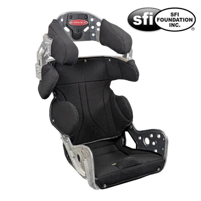 Kirkey 96160KIT 16" Containment Layback Seat W/ Black Cover