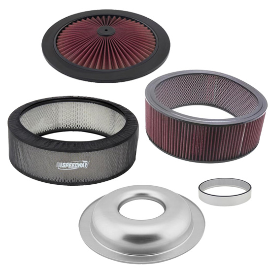 Speedway Motors 14x3 Inch Air Cleaner/Pre-Filter Kit