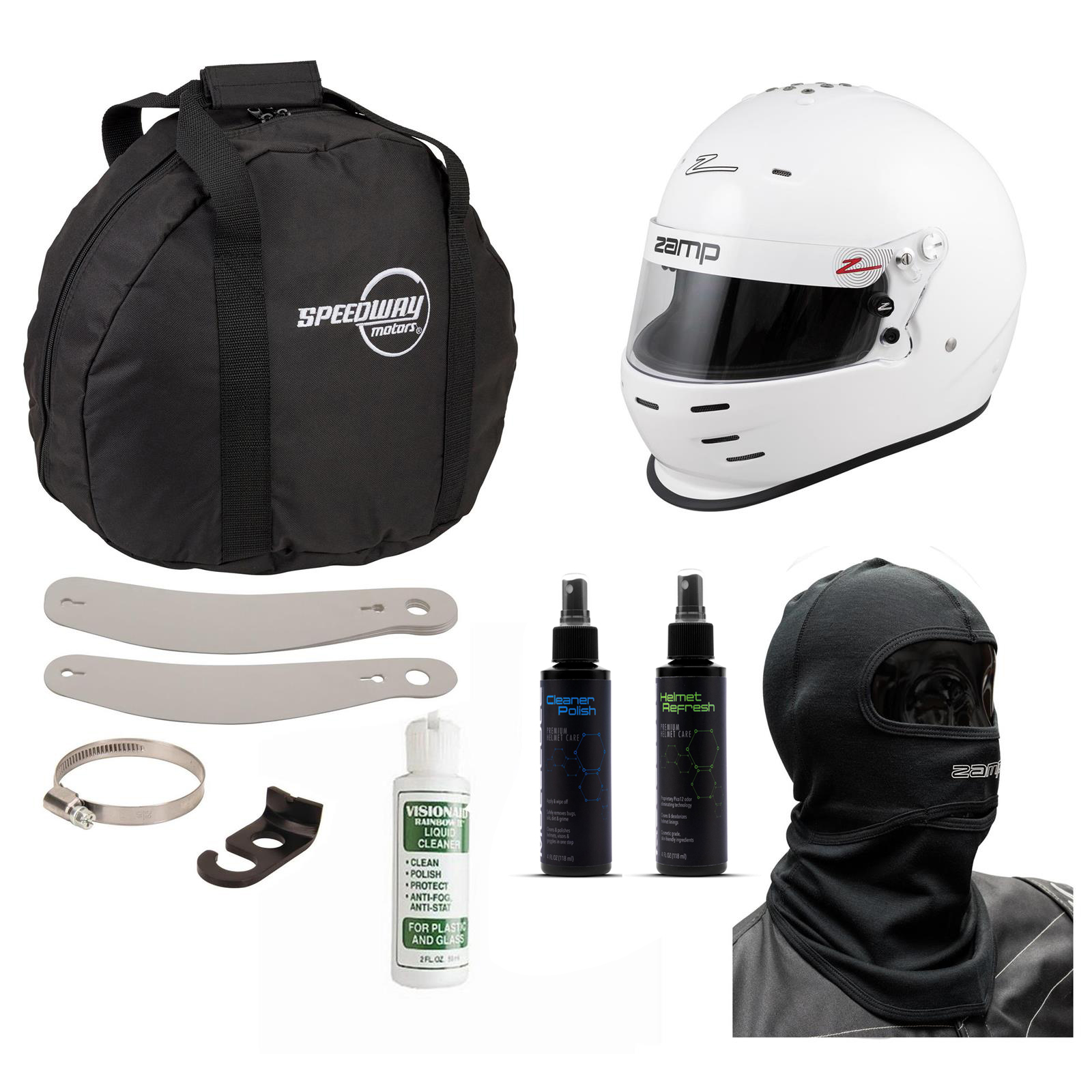 Zamp RZ36 Helmet, Hook and Tear Off Kit