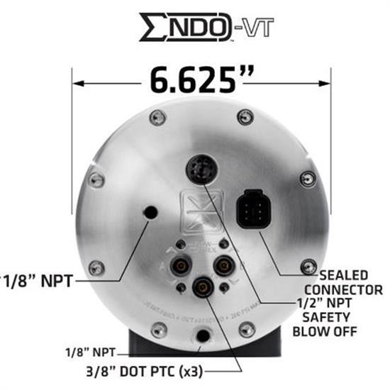 AccuAir AAENDOVT45BRC Air Suspension Tank, 5 Gallon, Bronze