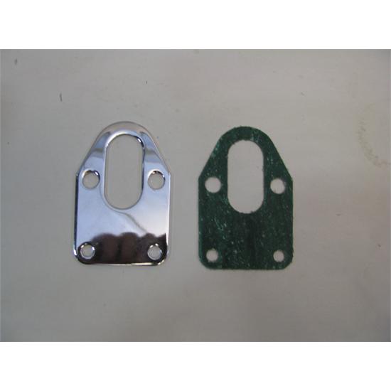 Garage Sale Chrome Small Block Chevy Fuel Pump Mounting Plate