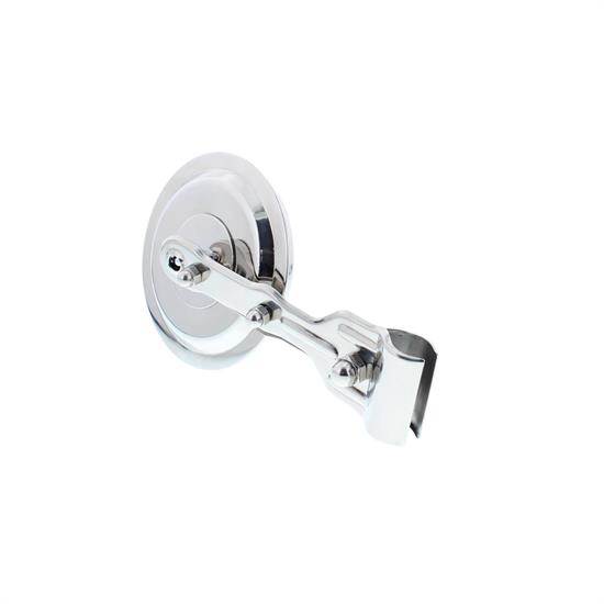 Roadster Windshield Frame Mount Rear View Mirrors, 5 Inch