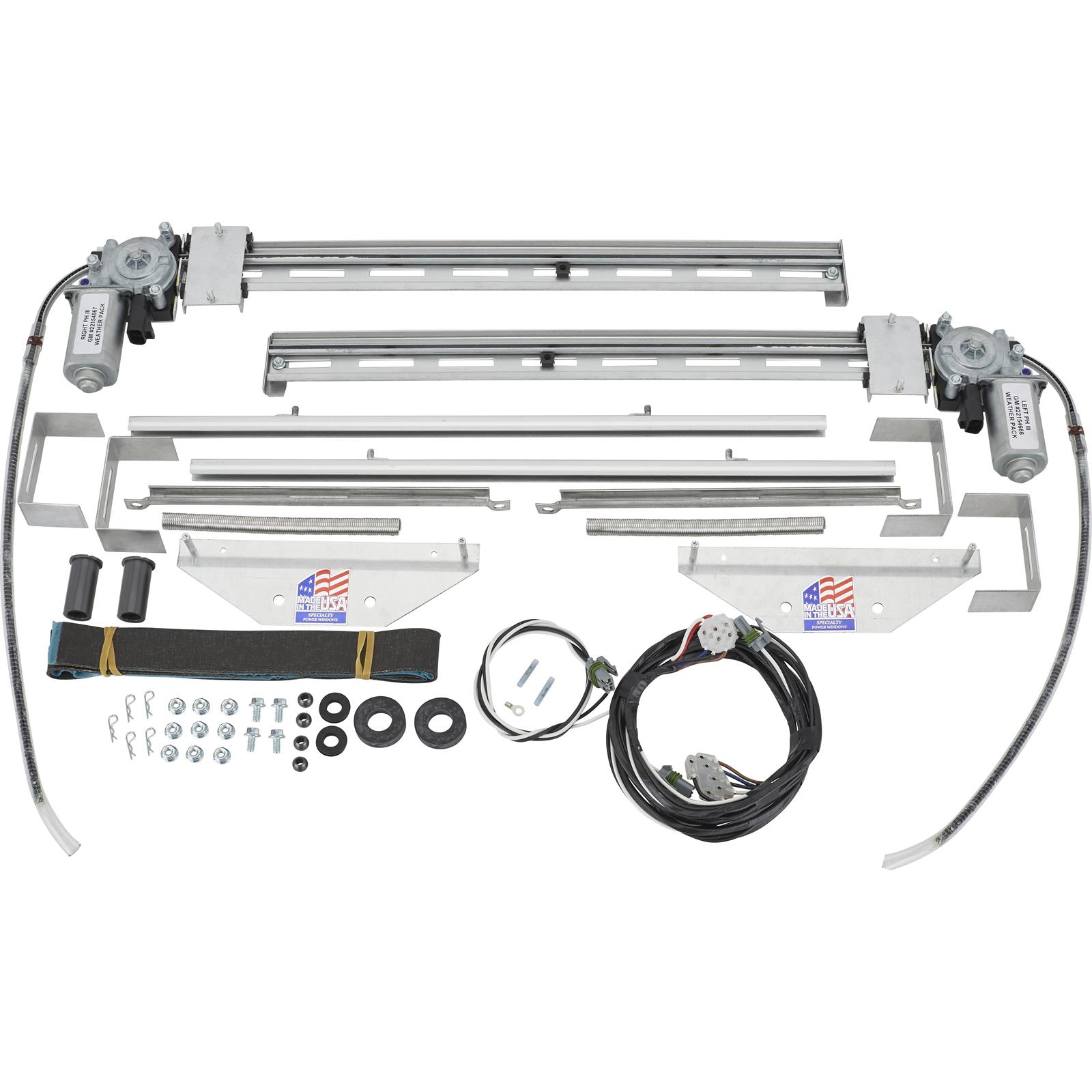Specialty Power Windows PWL-2C Power Window Conversion Kit, 2 Window