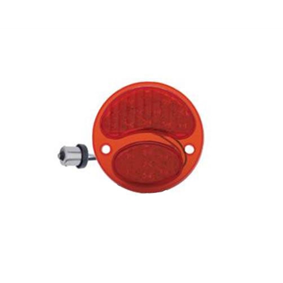 Tail Lights For Ford Model B UPI Black Duolamp Tail & Stop Light For 1928-1931 Ford Model A - 12 Volt Model A Tail Light