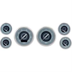 Omega Kustom Avant 6-Gauge Set, Electric Speedometer, 3-3/8 Inch
