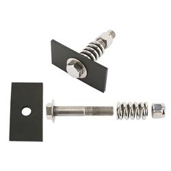 Speedway Universal Radiator Mounting Kit, Stainless Steel