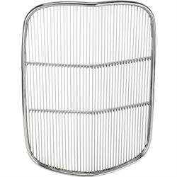 Speedway 1932 Ford Stainless Grille Insert, Chopped 4-1/2 Inches
