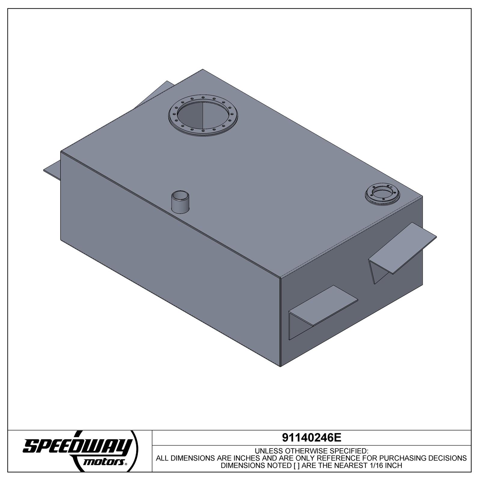 TRQ Fuel Tank For 1987 Chevrolet R10 – 66226JK With Fuel Injection (New)