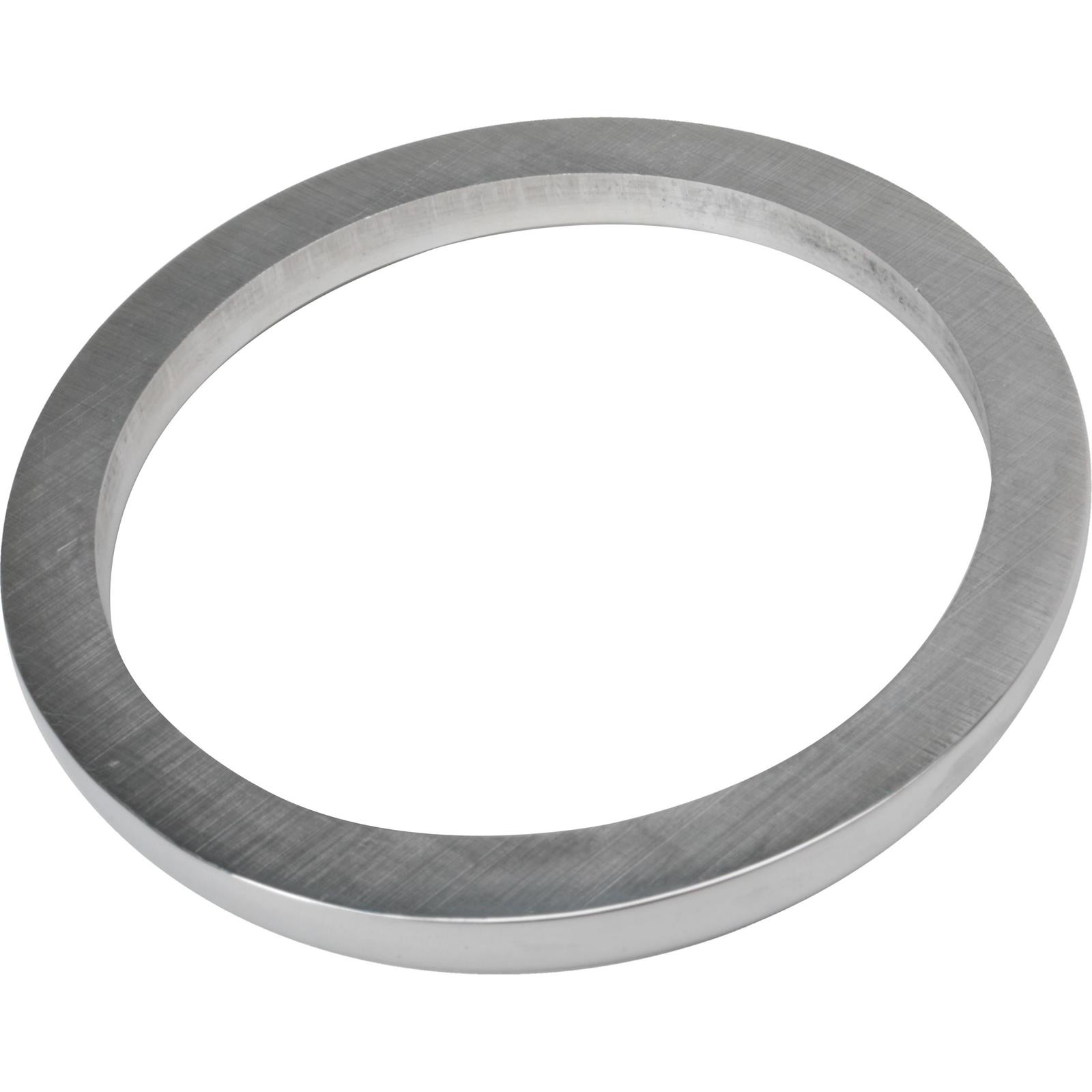Polished Aluminum Gauge Bezel, 31/8 Inch