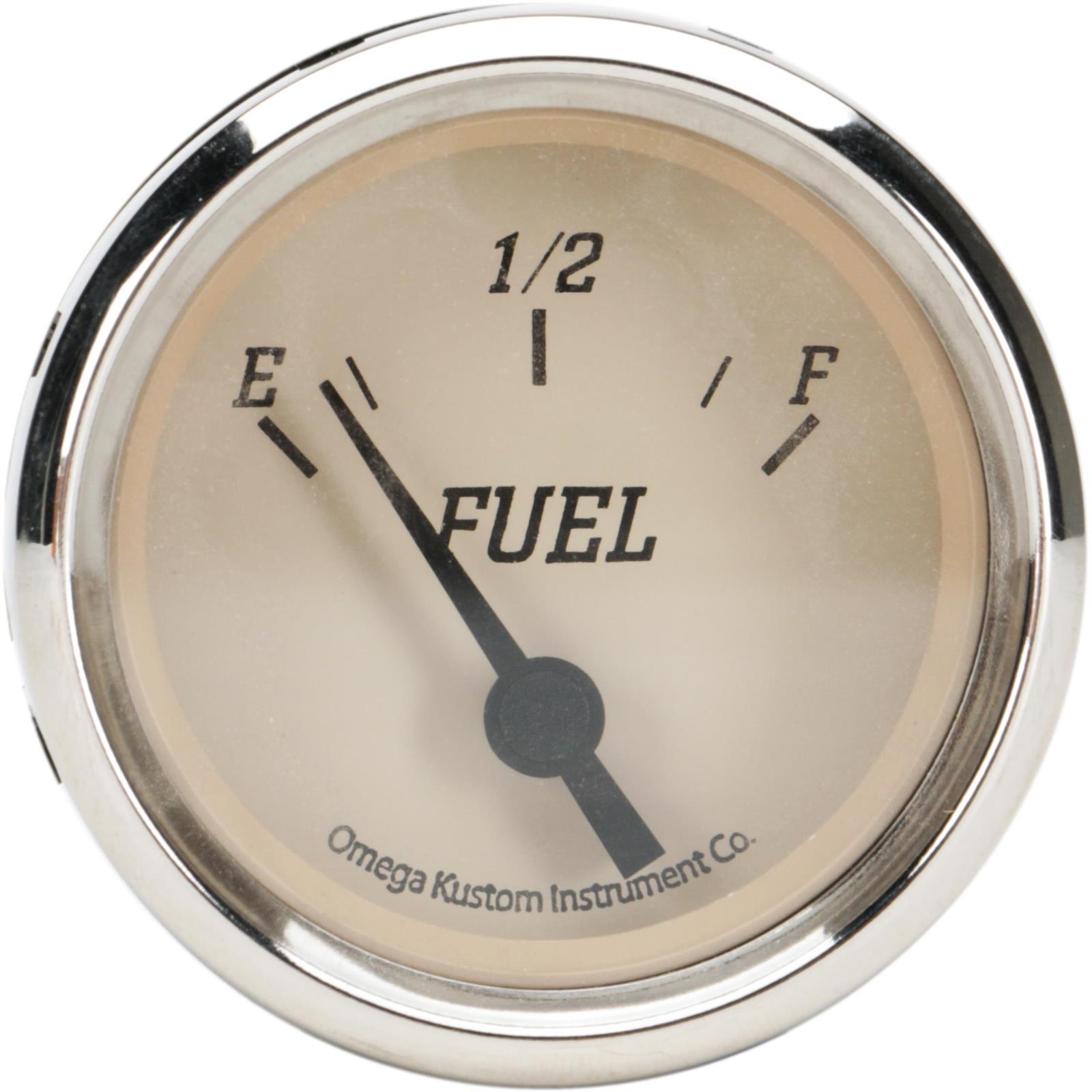 2" Fuel Level Gauge, Beige, 030 Ohm
