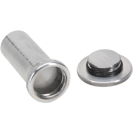 Aluminum Fuel Filler Neck and Cap, 11/2"