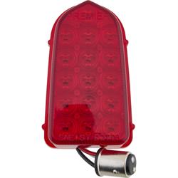 1949-1950 Chevy Red LED Tail Light Lens