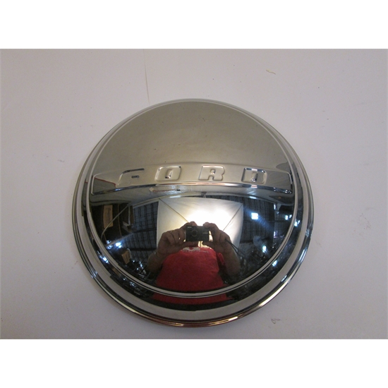 Garage Sale 194748 Ford Hubcap, Passenger Car, Stainless Steel