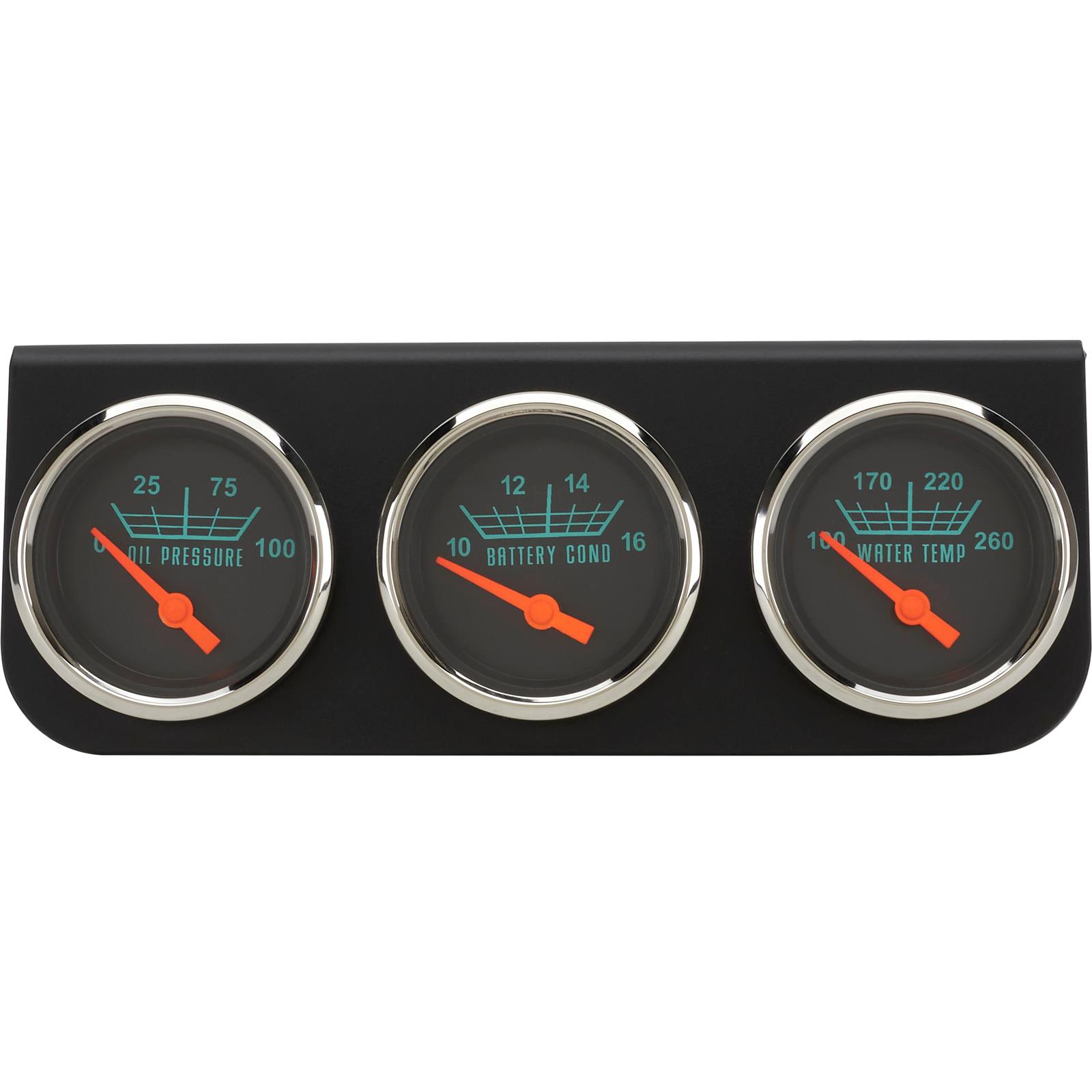 Under Dash 3Gauge Panel for 196772 GM Trucks, Factory Styling