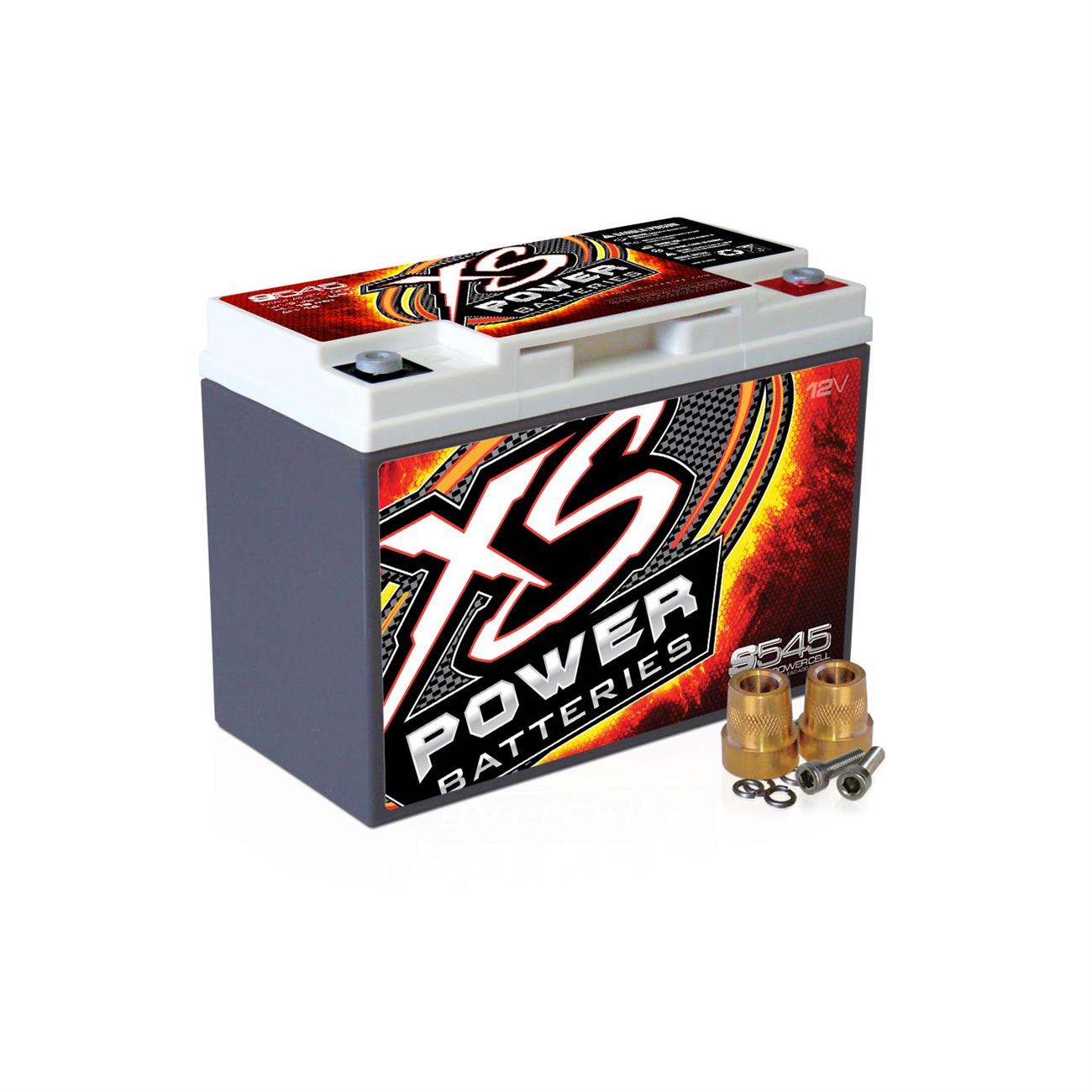 XS Power S545 AGM Battery, S545, 12 Volt, 6.97 x 3.38 x 5.14 "