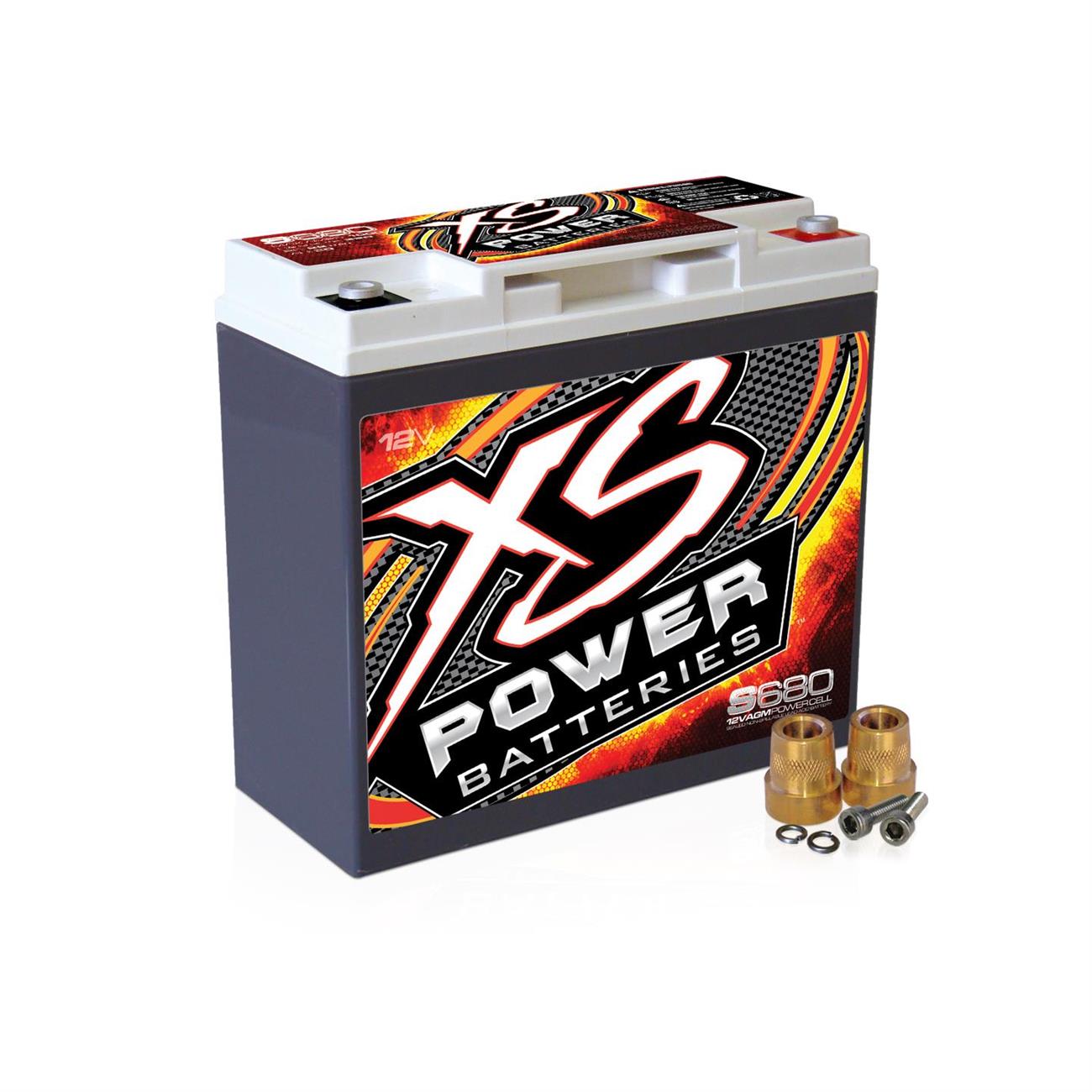 S.Nmama꙳★*゜ XS Power S680 AGM Battery, S680, 12 Volt, 7.13 x 3.03 x 6.57 