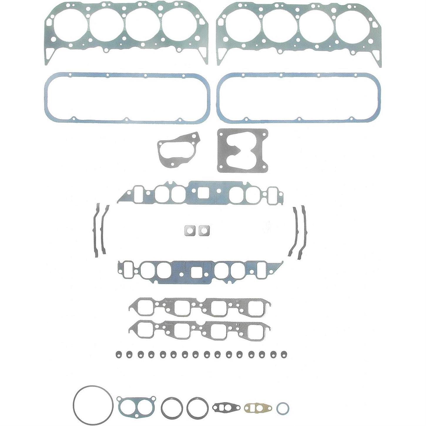 Bbc 454 Munirater Full Complete Gasket Set Replacement For BBC Big... Sbc Gasket Kit