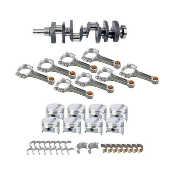 Speedway Small Block Ford 396 Stroker Kits, IBeam Rods