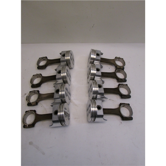 Garage Sale Small Block Chevy 350 Flat Top Pistons and Stock Rods