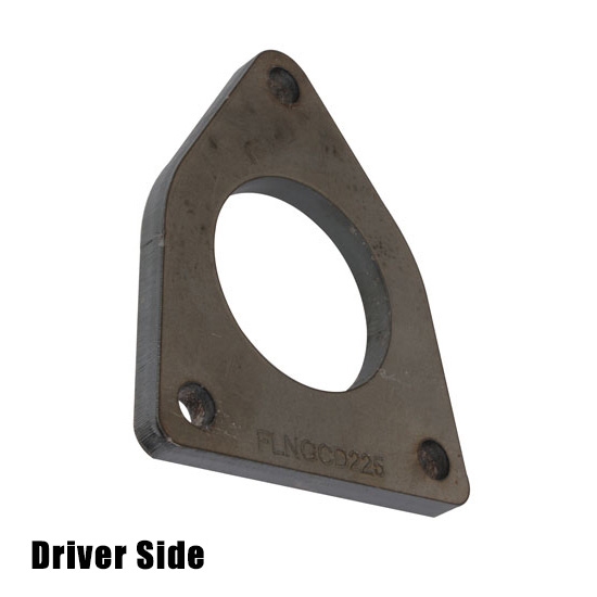 GM 5.3/6.0 Truck Exhaust Flanges, Mild Steel, 2.25 Inch