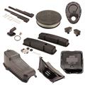 Speedway Motors SBC/TH350 Black Dress-Up Kit, Round A/C,Short V/C