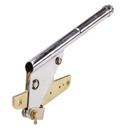 Lokar EHB7000F Floor Mount EHand Brake Kit w/Boot/Cables,Chrome