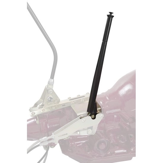 Lokar Trans Mount Emergency Hand Brake Kit, 11 Inch, Black