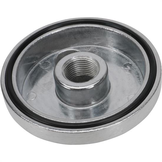 Small Block Chevy Remote Oil Filter Relocation Kit, Horizontal