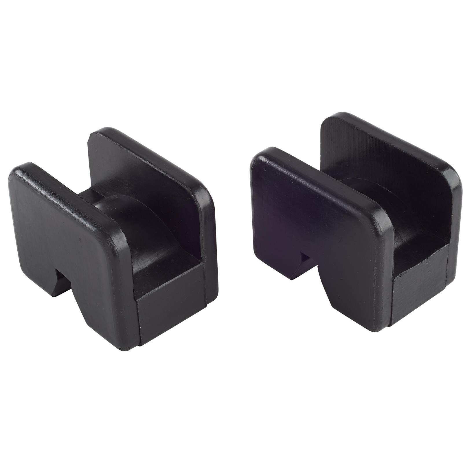 VGroove Jack Stand Pads, Rubber, Pair