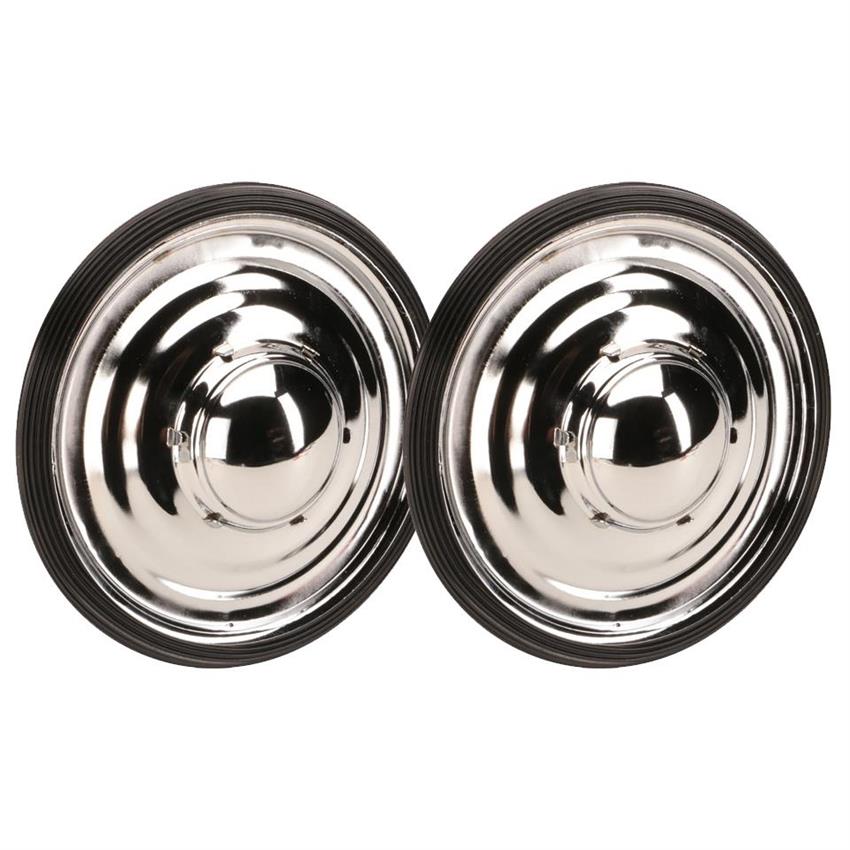 7.5 Inch Chrome Pedal Car Wheel and Tire Kit