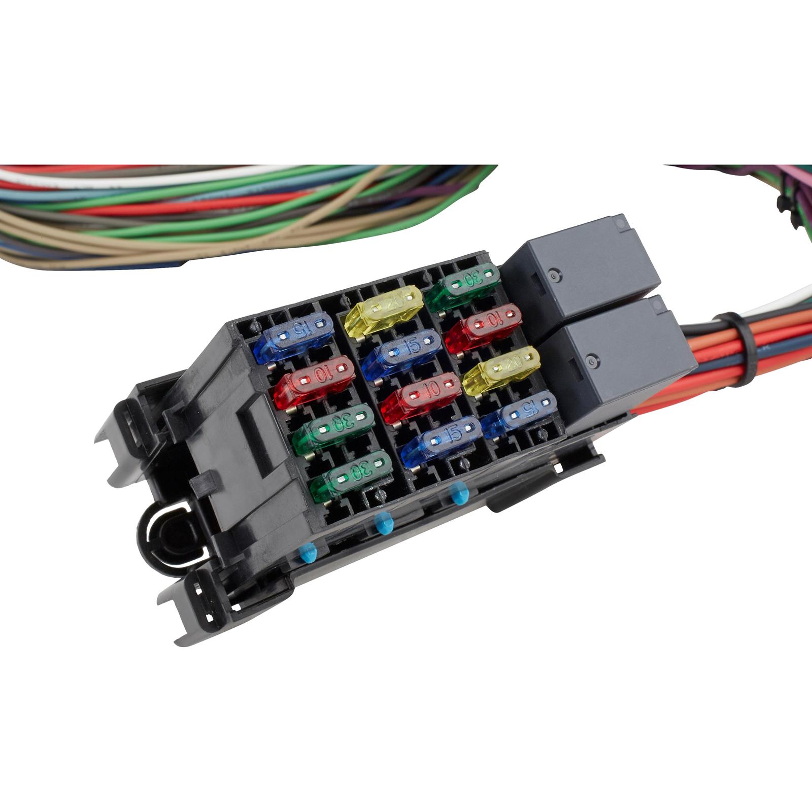 Deluxe Universal 12 Circuit Wiring Harness with Install Package