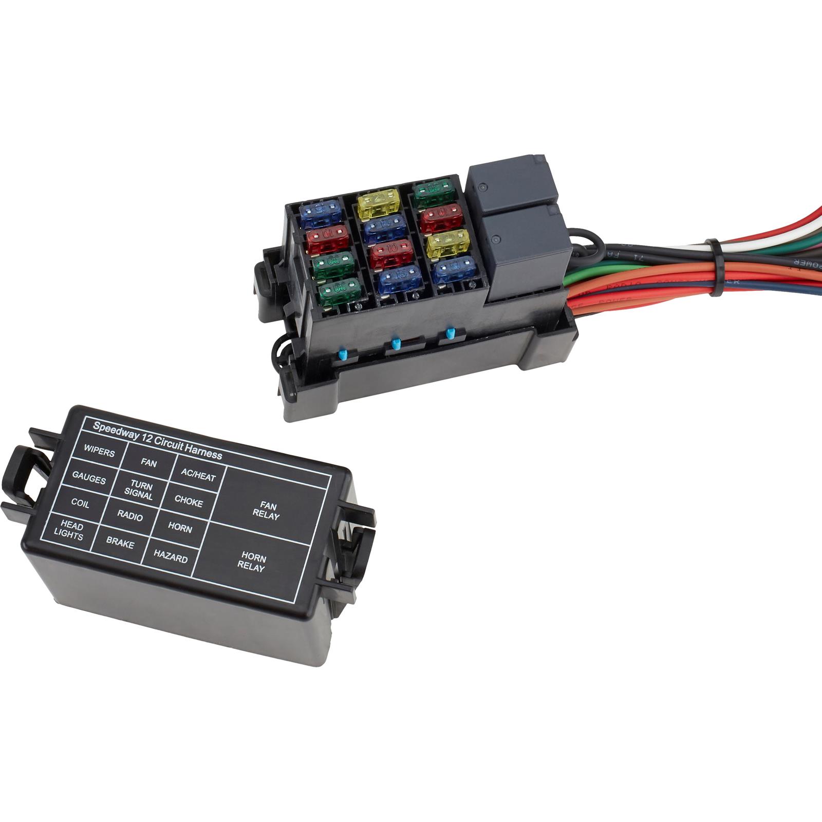 Universal 12 Circuit Wiring Harness with Install Package