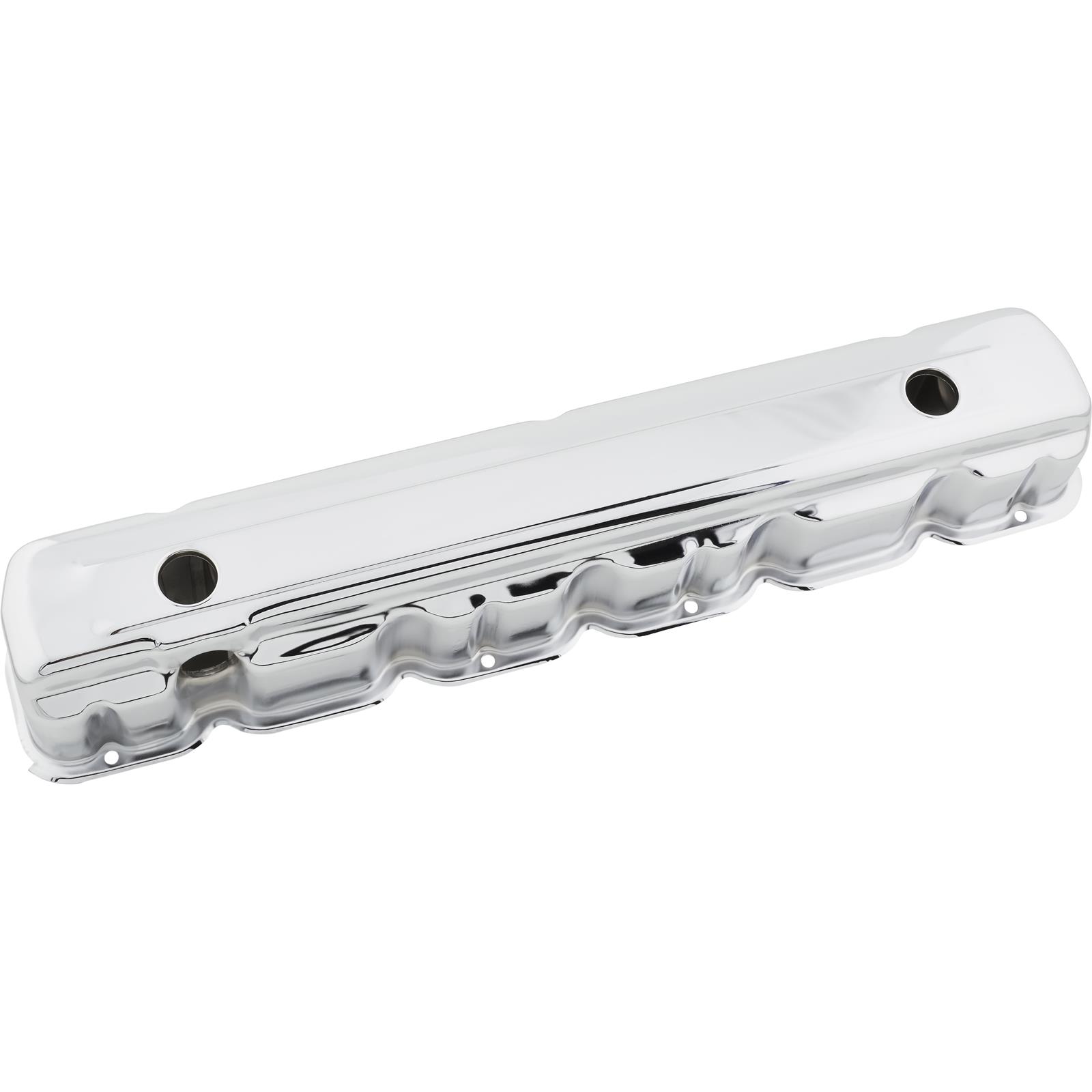 1966-79 Chevy 6-Cyl 194, 230, 250, 292 Steel Valve Cover, Chrome