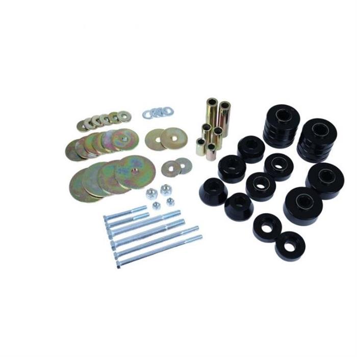 Energy Suspension 87-91 Suburban C10-C30 2WD Black Motor & Transmision Mounts-Zinc Finish
