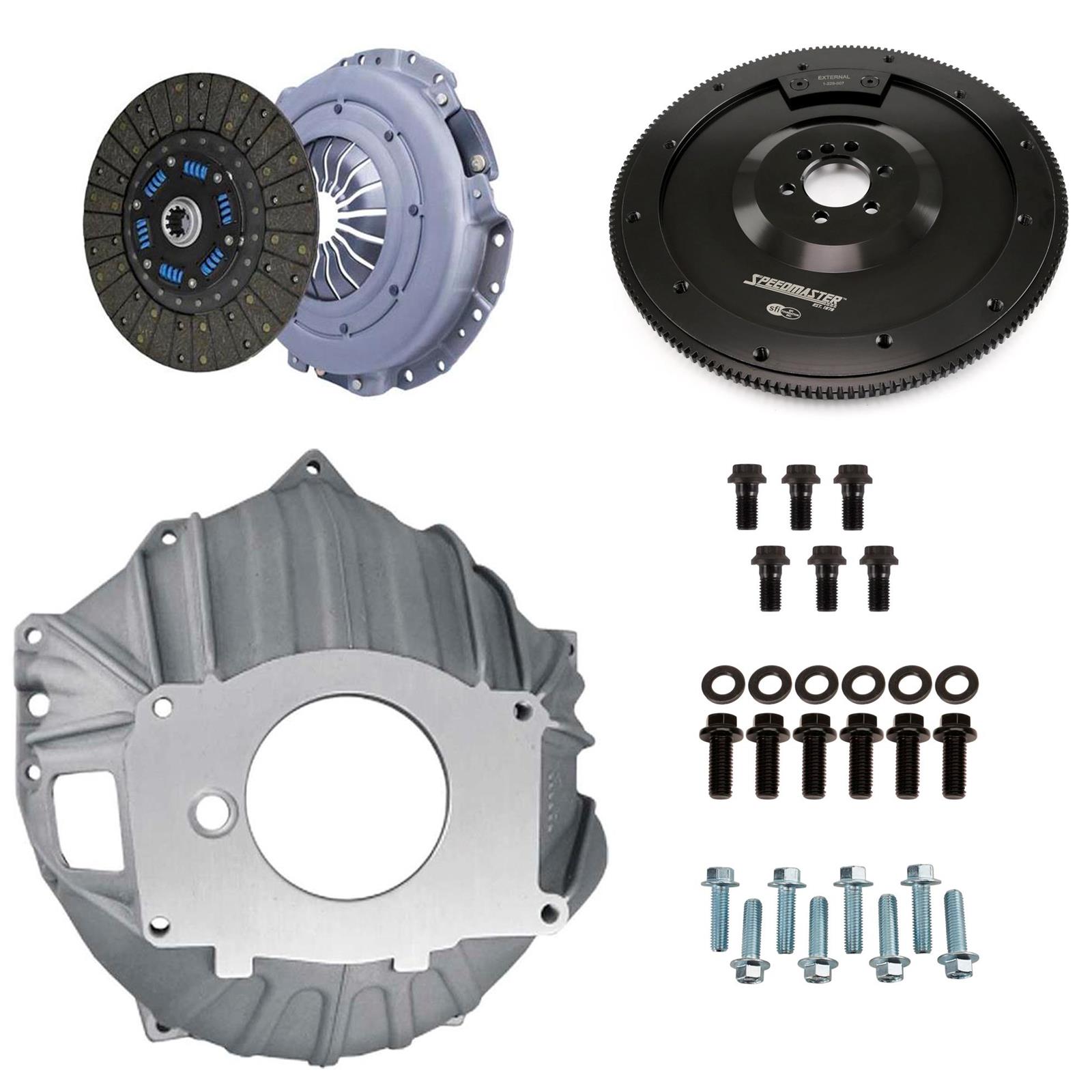 Speedway LS Engine 4 Speed Bellhousing/Clutch Kit