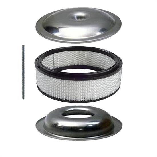 Sure Seal Oversized Filter Housing & Air Filter Element Kit,14 In