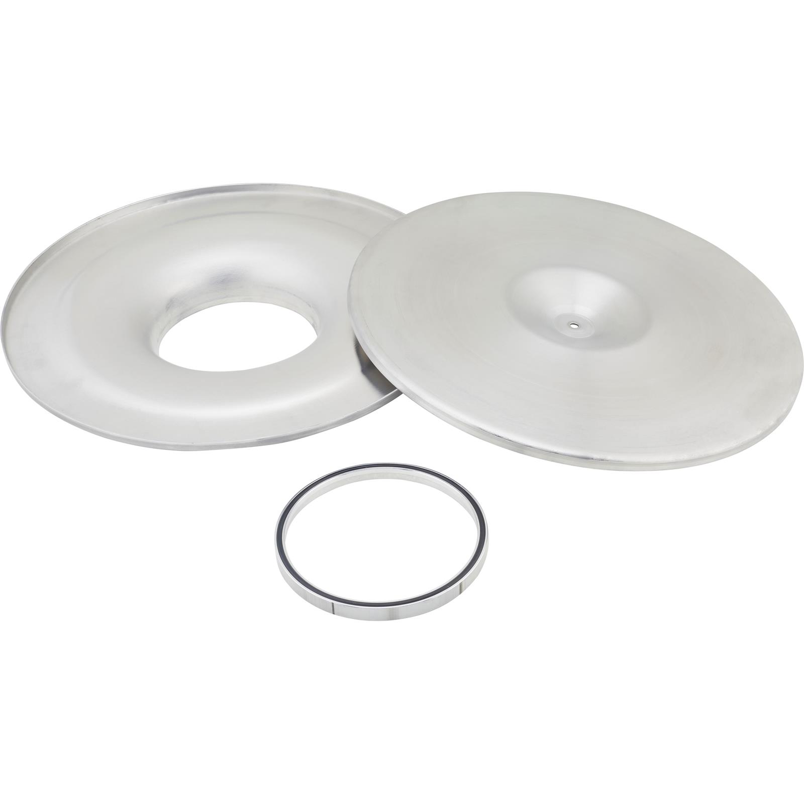 14 Inch Mini Velocity Stack Flat Base Air Cleaner Lid/Base