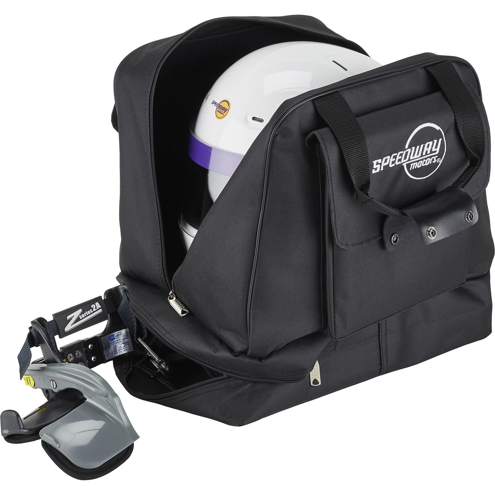 Lightweight Helmet and Zamp 2A Z-Tech Head/Neck Restraint Kit